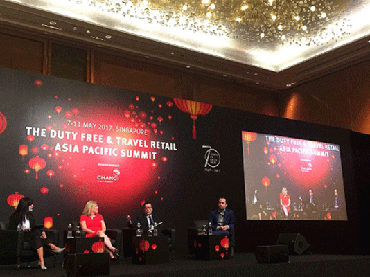 米兰公司参加2017年新加坡TFWA亚太地区免税博览会