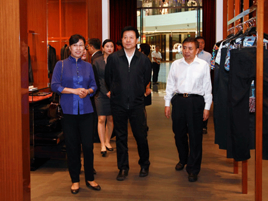 国务院国资委副主任王文斌调研三亚国际免税城